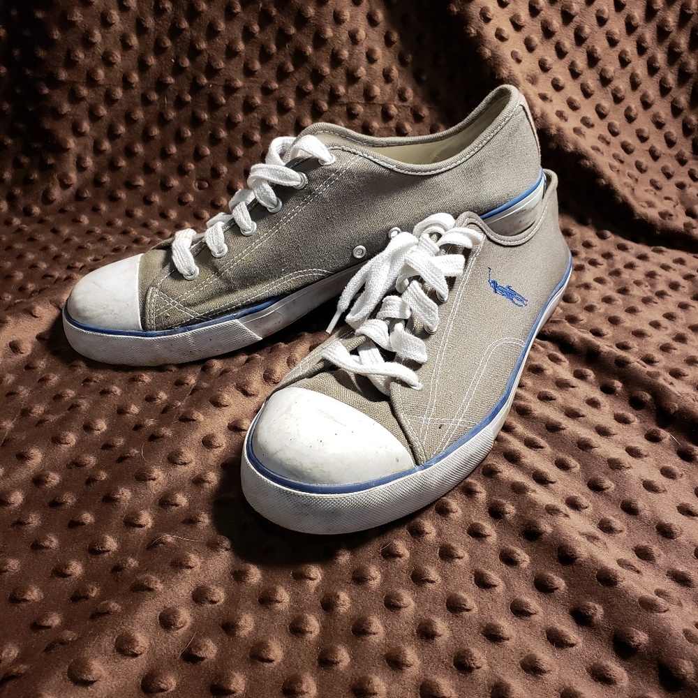 Ralph Lauren Polo grey sneakers - Picture 2 of 8